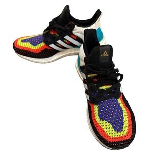 Adidas‎ Womens Athletic Running Shoes Ultraboost DNA 1.0 Sz 7 Multi-Color FW8709